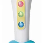 Microfono Bebes Musical Con Luz Y Sonido Color Blanco