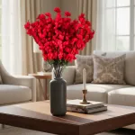 Flores Artificiales Ramo Vara Cerezos Decoracion Pack X4