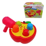Banco De Descarga Juego De Encastre Didactico Bebe Color Rojo