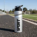 Botella De Acero Inoxidable 750ml A Rosca Con Pico Y Manija