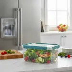 Set X4 Tupper Hermético Organizador Plástico Frio/caliente