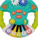 Volante Musical Didactico Con Luces Juguete Para Bebes 