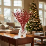 Ramas Espiga Adorno Navideño Deco Navidad 72cm Pack X5