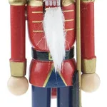 Cascanueces Soldado De Madera 20 Cm Adorno Navidad Madera
