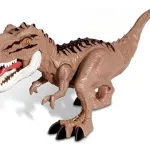 Muñeco Dinosaurio T-rex Juguete Articulado Con Luz Y Sonido