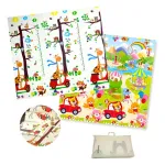 Alfombra Antigolpes Plegable Bebes Reversible 180x200cm