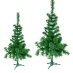 Arbol De Navidad Pino Arbolito Aleman 1,50 Mts Con Base Plastica Decorativo