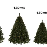 Fabesa S.a. Árbol De Navidad Alpino 1.8mts Base Metálica Color Verde