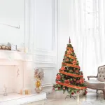 Arbol De Navidad Tronador Lujo 1,80mts Con Adornos Kit X60
