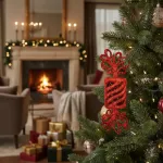 Adorno Navideño Caramelo Colgante X2 Decoración Para Arbol