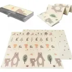 Alfombra Antigolpes Plegable Bebes Reversible 180x200cm