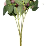 Ramo De Rosas Flores Artificiales 35cm Decoración X1