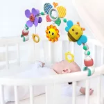 Móvil Para Bebés Love 4090 Cuna Musical Multiuso Encastre Universal Color Bichitos