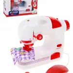 Maquina De Coser Juguete Infantil A Pilas Con Luz Y Sonido Color Blanco