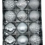 Navidad Adornos Bolas Navideñas Decoradas 6cm X12 Piezas