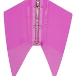 Carpeta Escolar Numero 3 Transparente X5 Unidades Colores N3