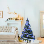 Arbol De Navidad Tronador Lujo 1,80mts Con Adornos Kit X60
