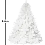 Fabesa Arbol Navidad Extra Lujo Patagonia Blanco 1,80mts