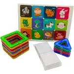 Bloques Magneticos Con Imanes Didacticos 26 Piezas Versión Del Personaje Imanes Magneticos