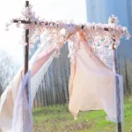 Guirnalda De Flores Artificiales Pack X5 Decoracion