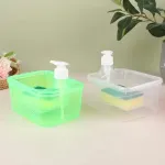 Dispenser Detergente Esponja Incluida Organizador De Cocina