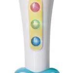 Microfono Bebes Musical Con Luz Y Sonido Color Blanco