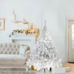 Arbol De Navidad Blanco Fabesa Montañes Deluxe 1,50mts Pie Metal