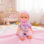 Bebe Bebote Con Sonidos Y Accesorios Muñeca Rie Y Habla