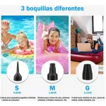 Inflador Eléctrico 12v Para Bote Colchones Inflable Camping