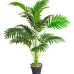 Planta Artificial Grande Palmera Areca 125cm Decorativa