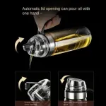 Dispenser De Vidrio Para Aceite Vinagre 550ml Automático