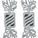 Adorno Navideño Caramelo Colgante X2 Decoración Para Arbol