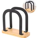 Servilletero De Metal Con Base De Madera Cocina Bar