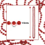 Collar Deco Adorno Navideño Arbol De Navidad 1.5mts