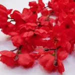 Flores Artificiales Ramo Vara Cerezos Decoracion Pack X10