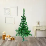 Arbol De Navidad Pino Arbolito Aleman 1,50 Mts Con Base Plastica Decorativo