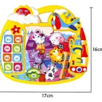 Piano Teclado Musical Animales Juguete Con Luz Y Sonido