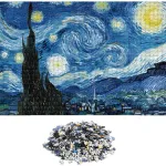 Rompecabezas Puzzles 1000 Piezas Funny Land Noche Estrellada