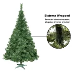 Arbol De Navidad Arbolito Pino Canadian Spruce 2mts Color Verde