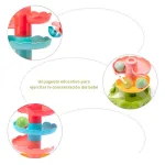 Tobogán De Pelotas Juguete Para Bebes Primera Infancia Color Multicolor