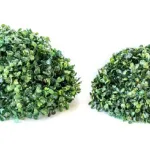 Media Esfera Decoracion Cesped Artificial Arbusto 22cm X5u