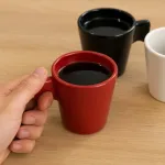Set X4 Taza Francesa De Cerámica Para Café 85ml