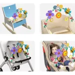 Móvil Para Bebés Love 4090 Cuna Musical Multiuso Encastre Universal Color Bichitos