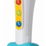 Microfono Bebes Musical Con Luz Y Sonido Color Blanco