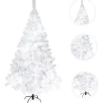 Arbolito De Navidad Arbolito Pino Blanco Tronador De Lujo 2.10m Decoración