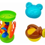 Set Balde De Playa Juguete Para Arena Palas Molino Molde