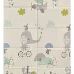 Alfombra Antigolpes Plegable Bebes Reversible 120x180cm