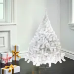 Arbol De Navidad Blanco Fabesa Montañes Deluxe 1,50mts Pie Metal