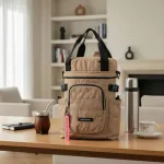 Bolso Matero Puffer Correa Mochila Matera Porta Termo Mate