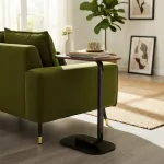 Mesa Auxiliar Arrime Moderna Apoyo Sofa Sillón Mesa 60cm